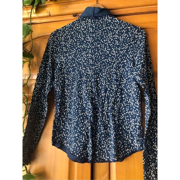 NWT Gap Feather Turtleneck Long Sleeve Shirt Size M - Picture 4 of 8